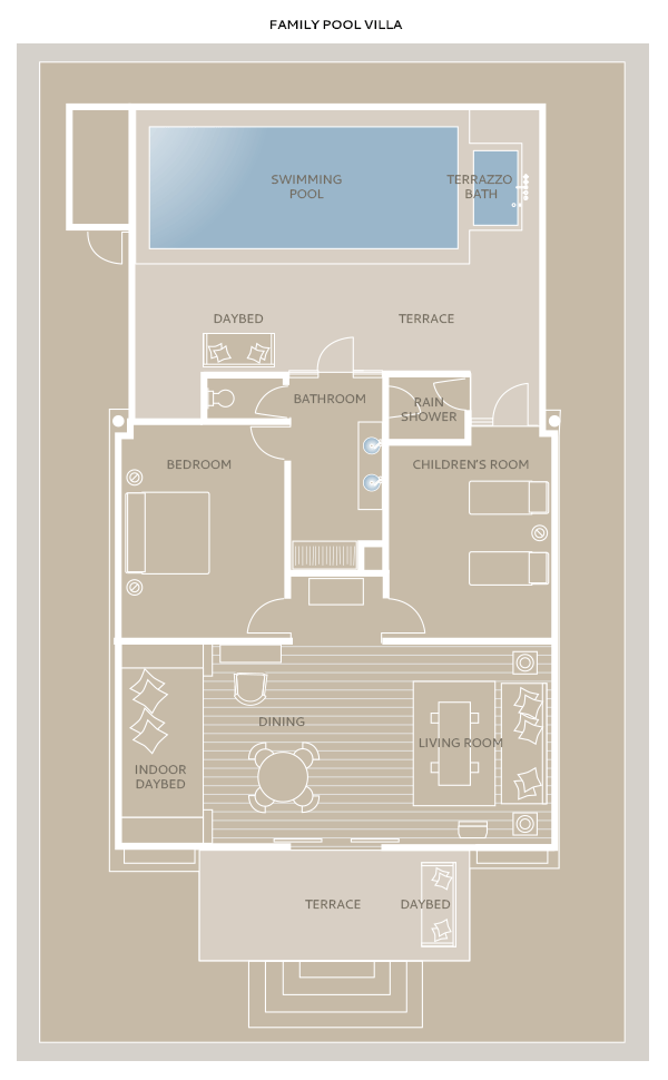 Ubud Family Accomodation With Pool in Bali | The Chedi Club