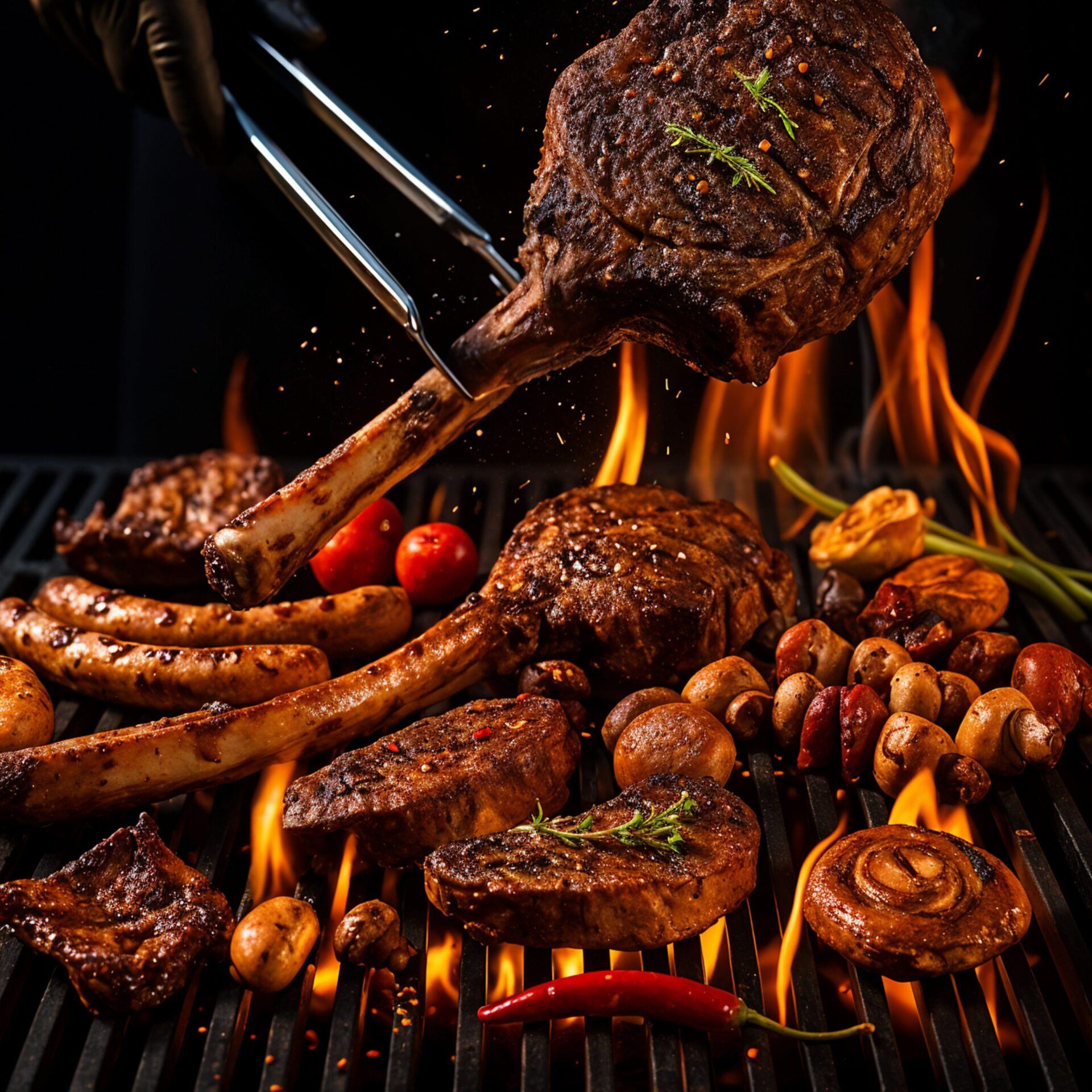 The Restaurant BBQ Night Story Size Copy