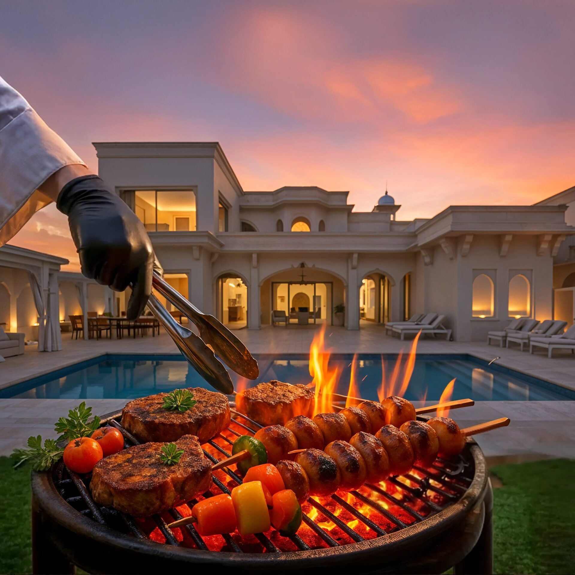 In room Dining InVilla BBQ Copy