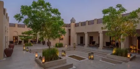 Heritage Courtyard by dusk
