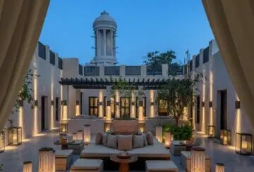 The Reception Exterior | Luxury Heritage Hotels In UAE | The Chedi Al Bait