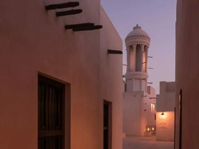 Luxury Hotels In UAE | Heritage Hotel In UAE | Windtower Sunset | The Chedi Al Bait - A GHM Hotel