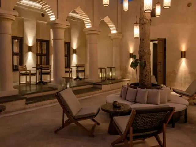 Al Bait Sharjah-The Cafe By Night