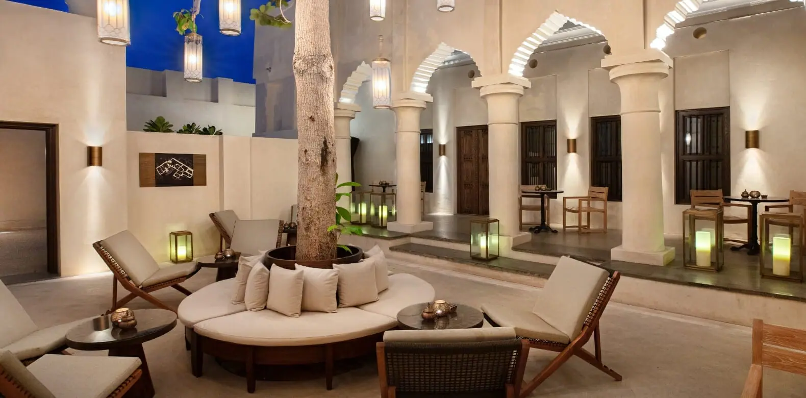 Luxury Hotels in UAE | Five Star Accomodation in UAE | The Cafe | The Chedi Al Bait Sharjah