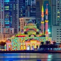 ALB SCTDA Destination Sharjah Light Festival Al Noor Mosque1