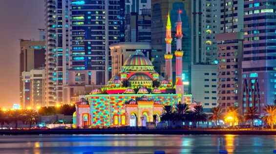 ALB SCTDA Destination Sharjah Light Festival Al Noor Mosque1