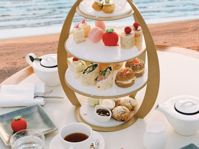 Afternoon Tea On The Beach