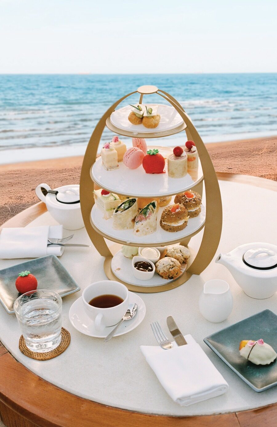 Afternoon Tea on the beach