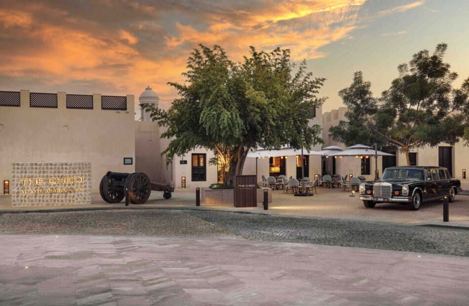 CAB Exterior Of Hotel Sunset