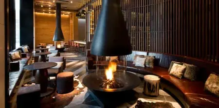 The Bar and Livingroom