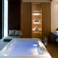 The Chedi Andermatt - Spa Suite Bathroom