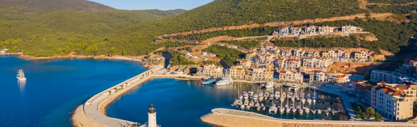 CLB Lustica Bay Aerial View 1