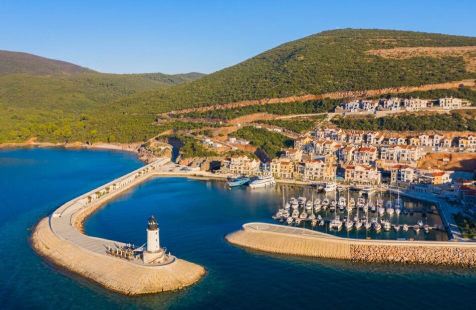 CLB Lustica Bay Aerial View 1