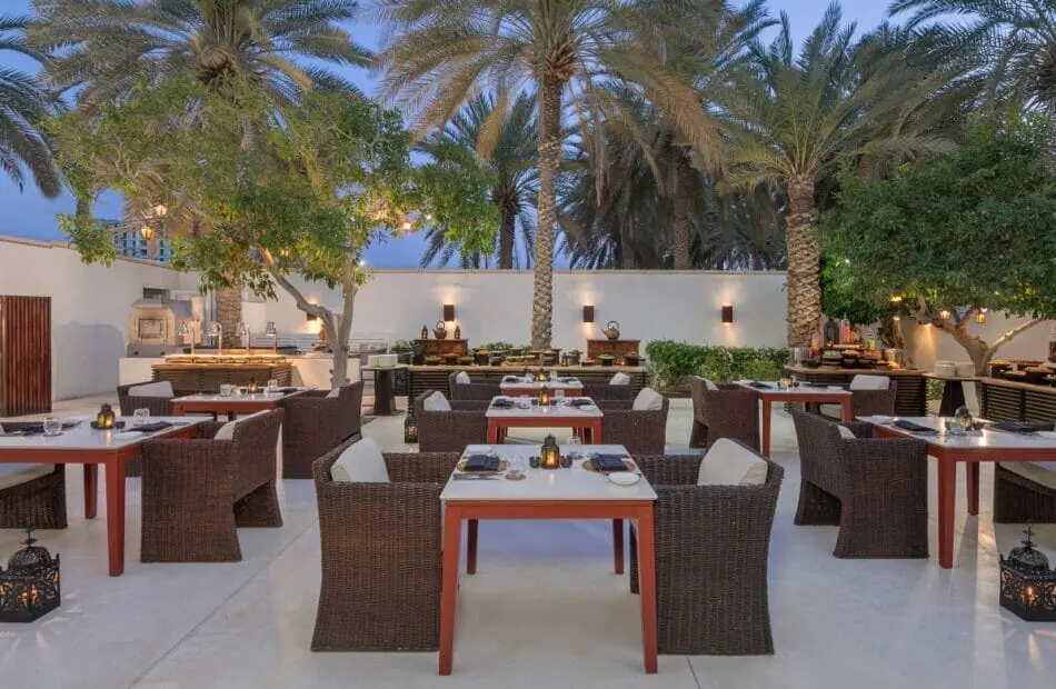 The Chedi Muscat - The Arabian Courtyard