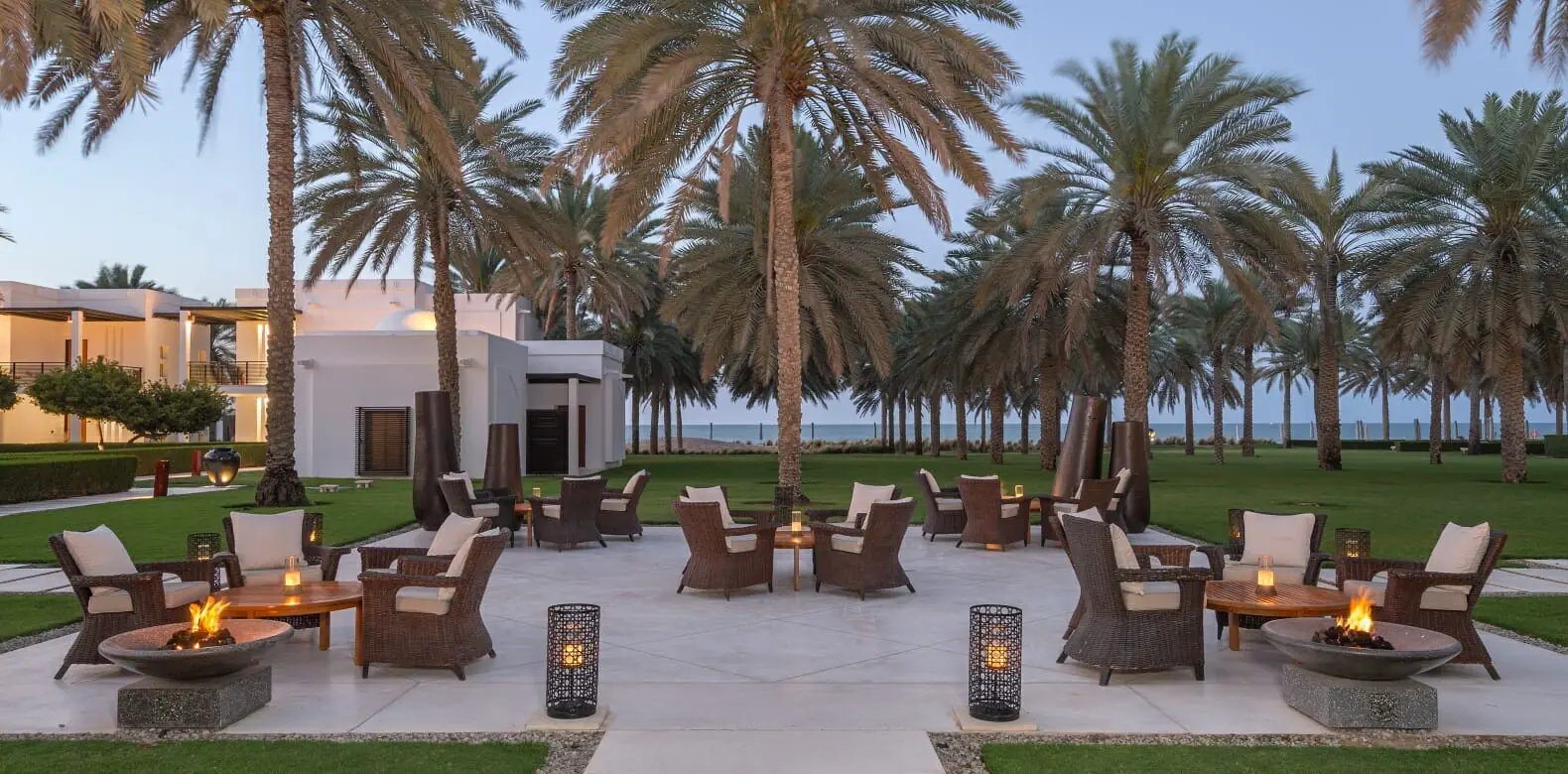 The Chedi Muscat - The Lobby Lounge (outdoor)