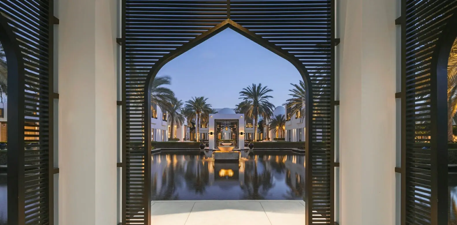 The Chedi Muscat - Water garden