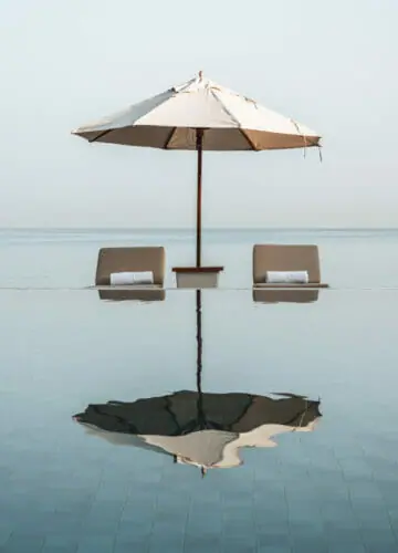 Chedi Pool Sunbed