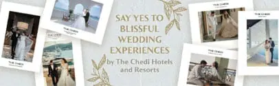 Say Yes To Blissful Wedding Experiences By The Chedi Hotels And Resorts