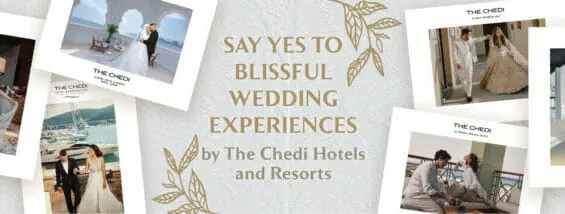 Say Yes To Blissful Wedding Experiences By The Chedi Hotels And Resorts