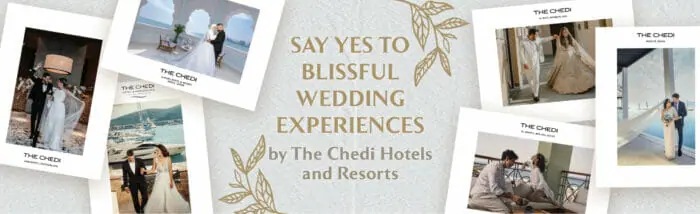 Say Yes To Blissful Wedding Experiences By The Chedi Hotels And Resorts