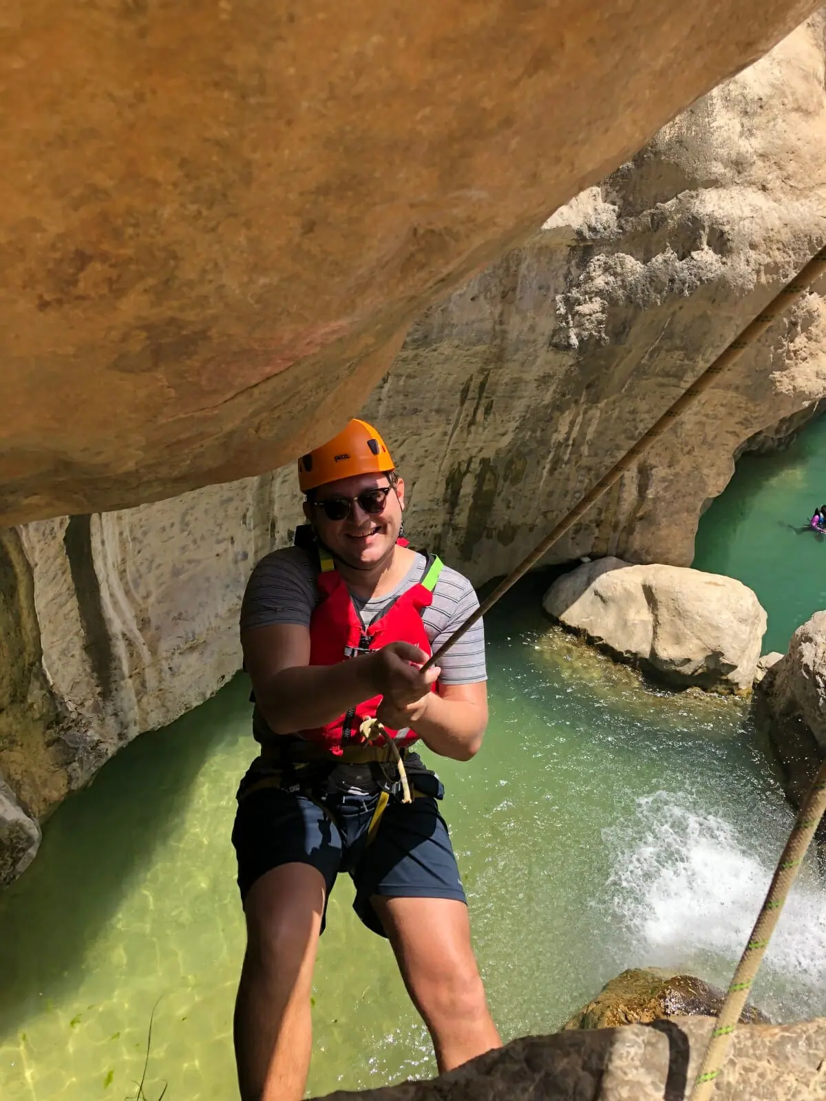 Canyoning in Oman