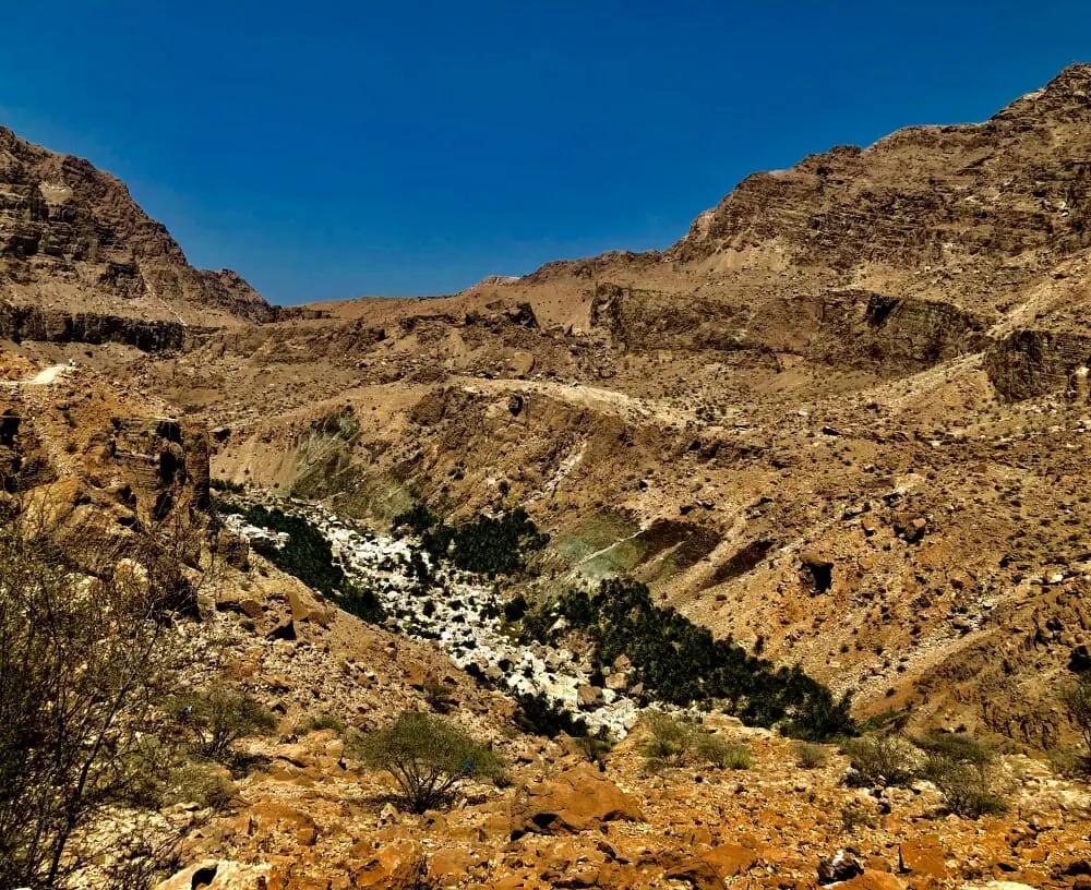 Canyoning in Oman