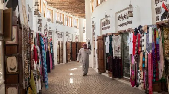 Camels That Hide In The Souqs Of Sharjah