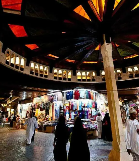 The Muttrah Souq Marketplace Near The Chedi Muscat