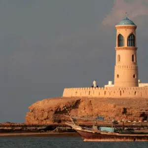 A Lighthouse In Sur Near The Chedi Muscat