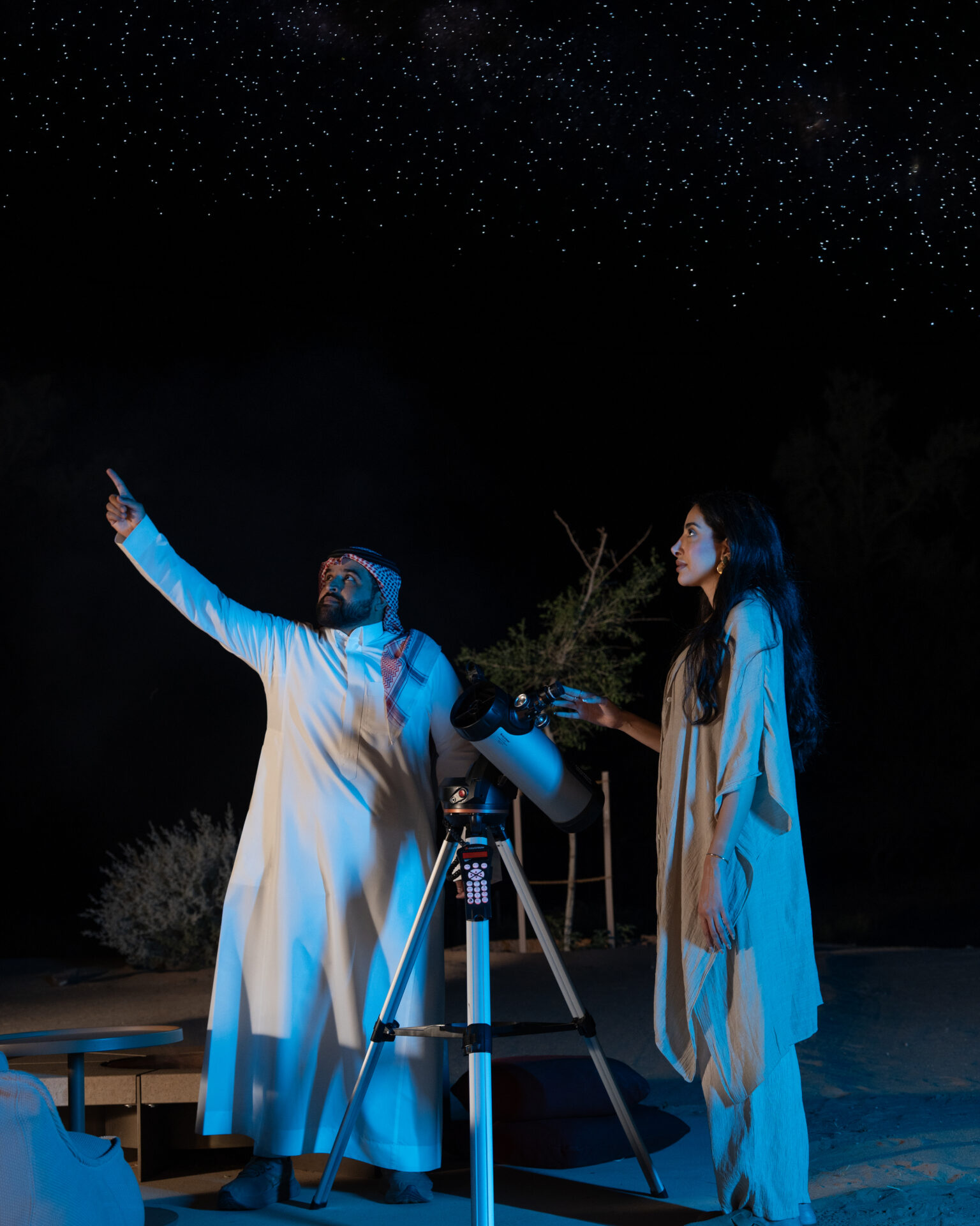 The Chedi Hegra Stargazing
