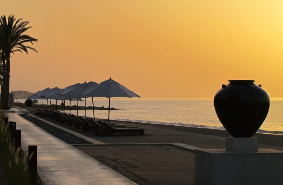 The Chedi Muscat Sunset
